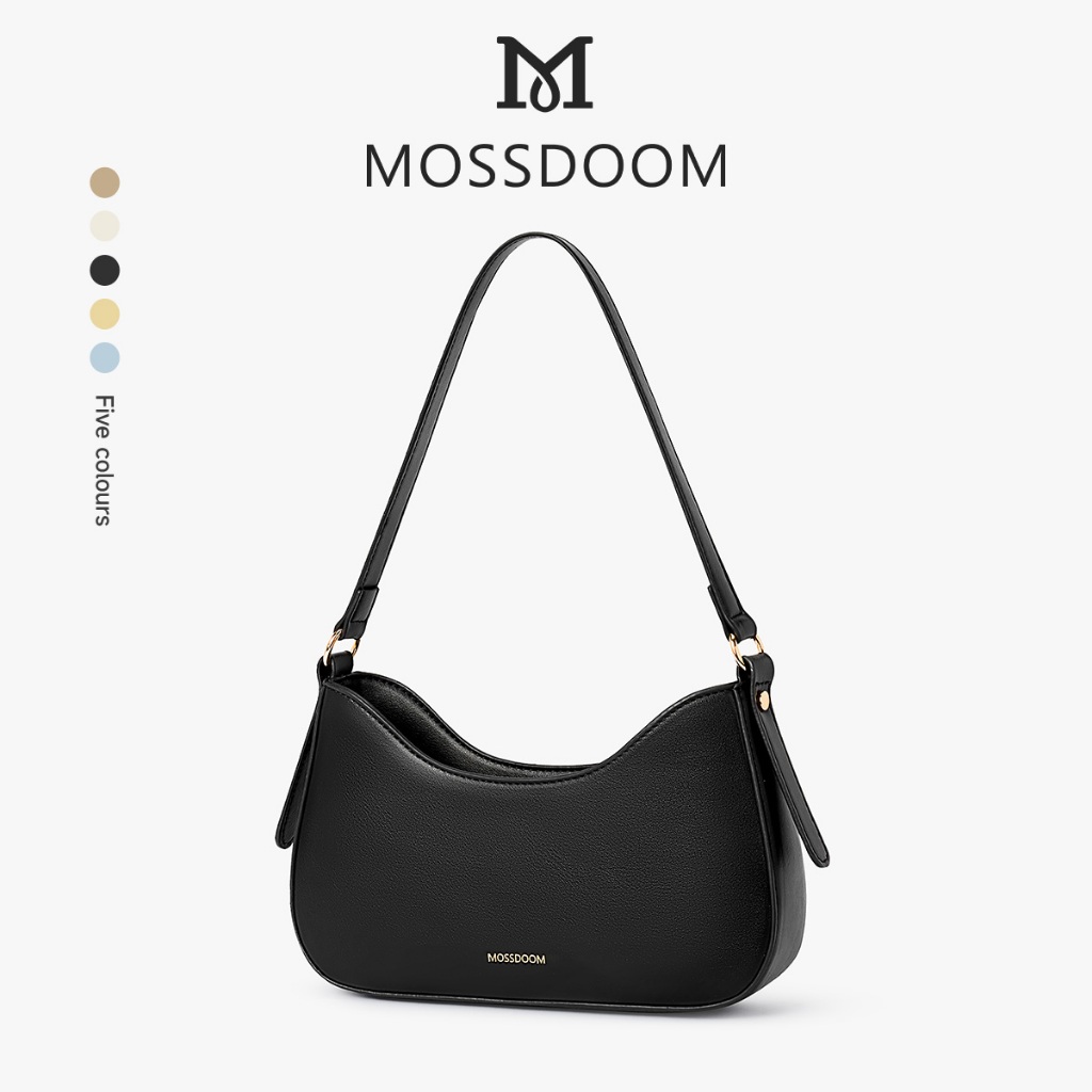 MOSSDOOM Tas Selempang Wanita Darby Bag Tas Sling Bag Wanita Tas Bahu