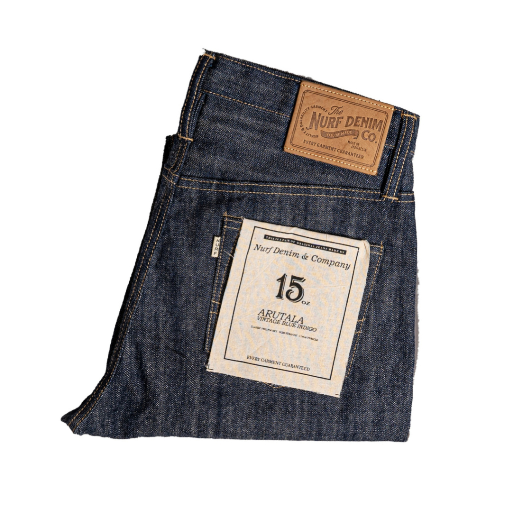 Nurf Denim - ARUTALA - 15oz - Unsanforized - Selvedge Denim