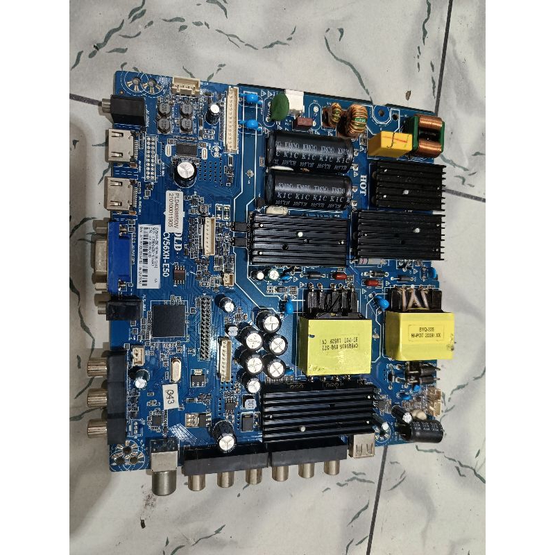 mainboard psu modul tv led polytron pld40B8850