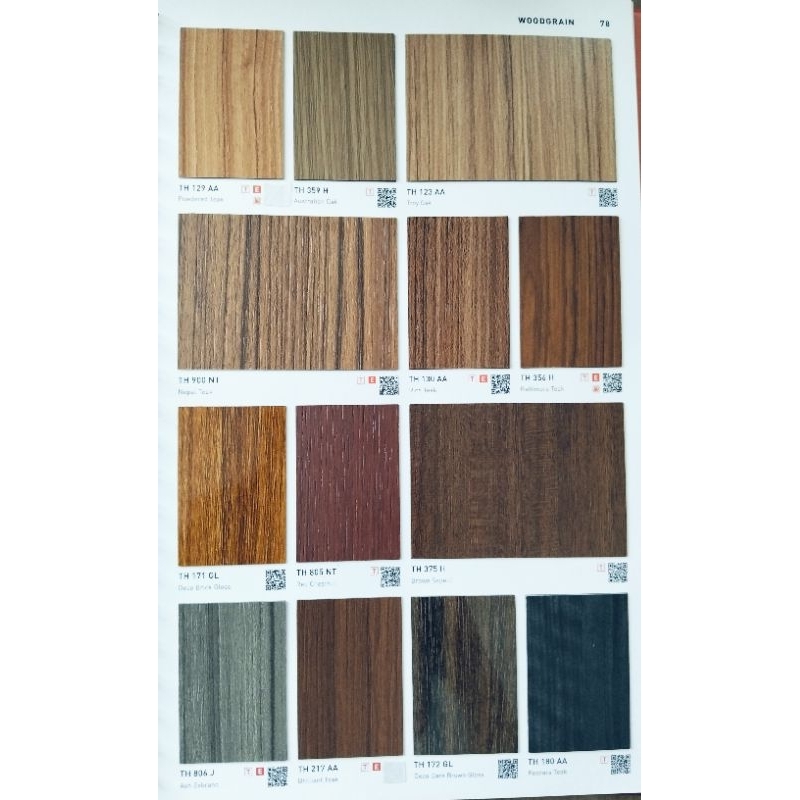 TACO/HPL/WOODGRAIND/Lembaran