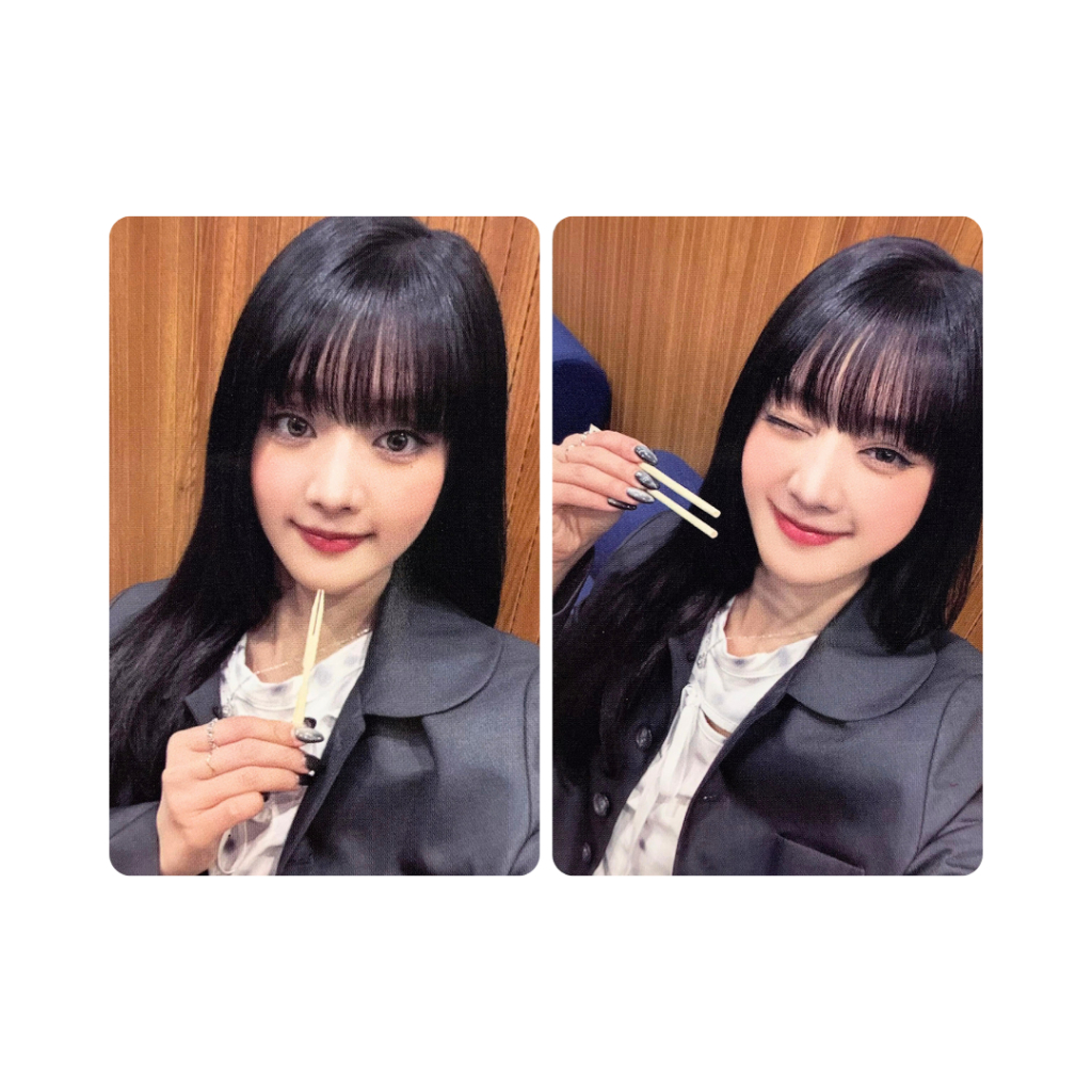 [sharing] MINNIE ((G)-IDLE) - HER Photocard Benefit (MyMusicTaste MMV VC)