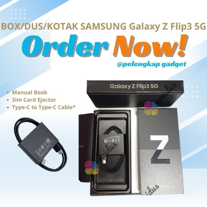 

BOX/DUS/KOTAK SAMSUNG Galaxy Z Flip3 5G