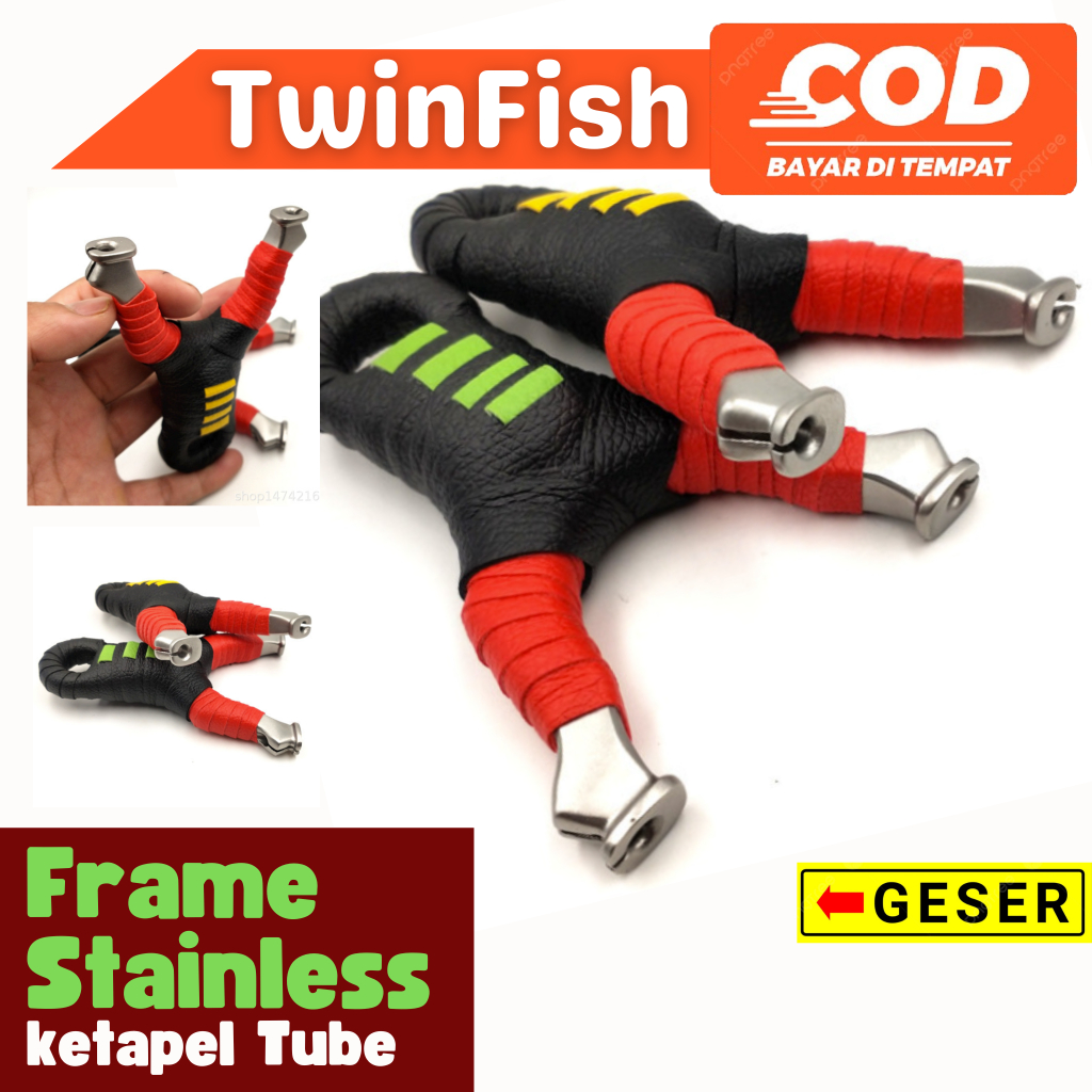 frame ketapel tube stainless