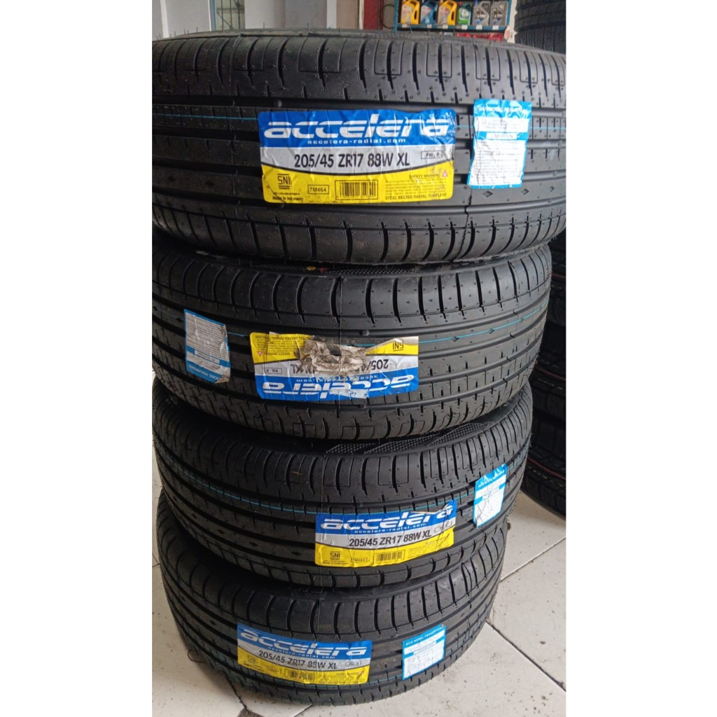 Ban Luar mobil Accelera 205/45 R17 IOTA EVT 91W 205/45/17 205 45 17 Tubeless
