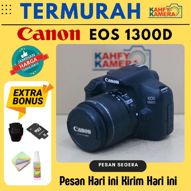 DSLR CANON Eos 1300D Wifi