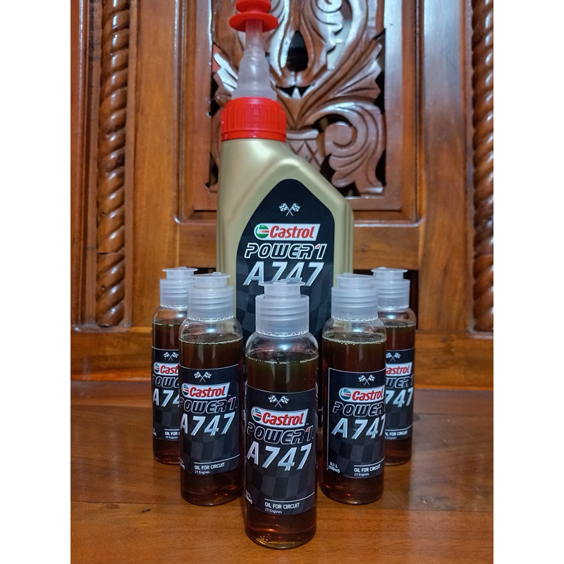 Oli Samping Castrol A747 Eceran 100 ml untuk Mesin Kendaraan 2 Tak - Oil, Motorcycle