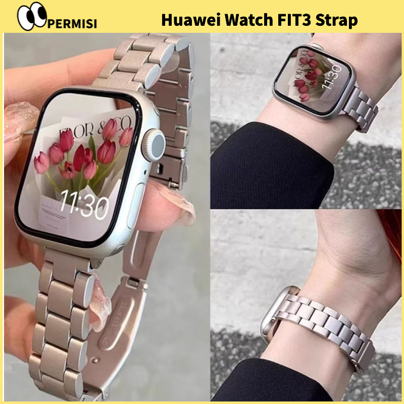 IK8 Huawei Watch FIT 4/4 pro StrapHuawei Watch FIT3 StrapTali Metal Suitable for HW Watch Strap