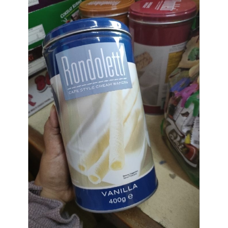 

Rondoletti Kaleng 400 gram Vanila