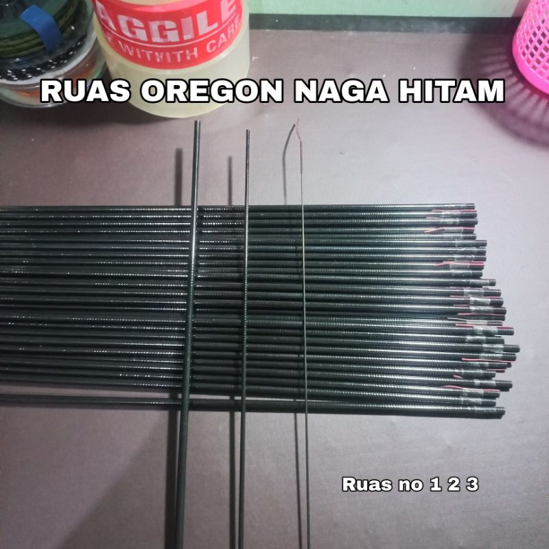 RUAS TEGEK OREGON NAGA HITAM (PACKING PARALON)