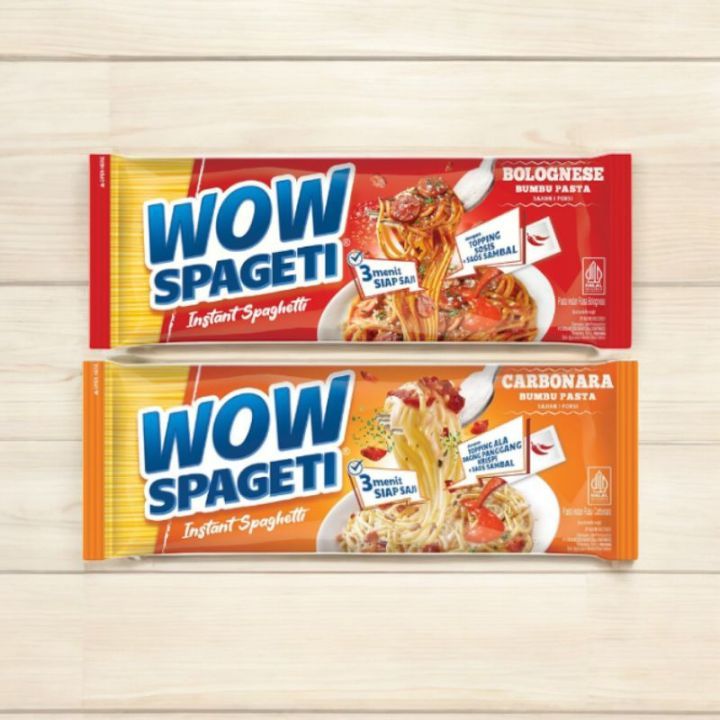 

Wow Spageti Instan Siap Saji (Mayora)