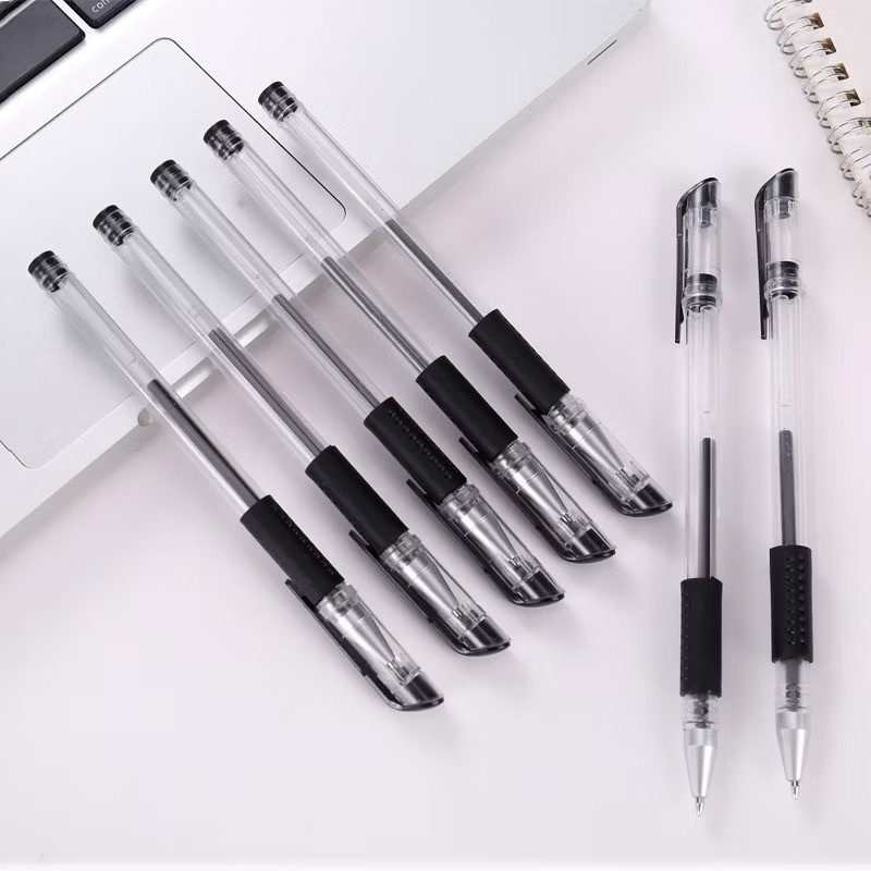 

Pena Gel Standard 0.55mm 1Pcs Pulpen tinta cair Alat Tulis Sekolah Kantor Pen Refill 5pcs Warna Warni Pena Ujung Lancip ATK