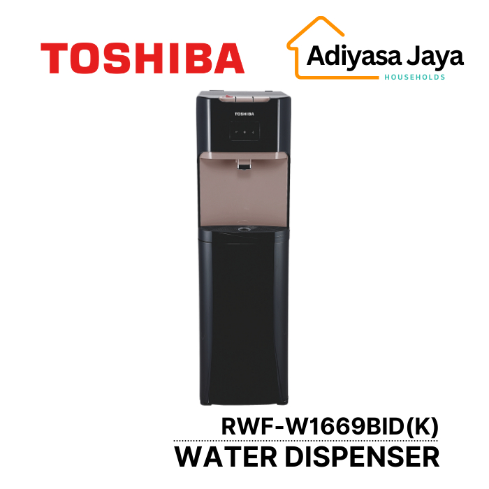 Water Dispenser RWF-W1669BID(K) (Toshiba) / Dispenser Air Galon Bawah