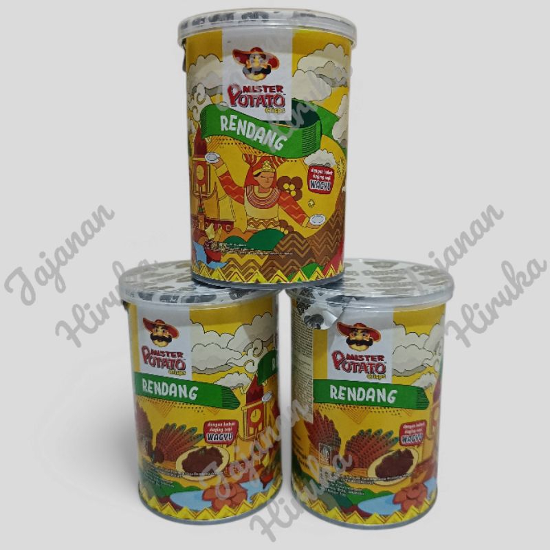 Mister Potato (asli 35g) / Mr. Potato/Crisps Snack/Keripik Kentang