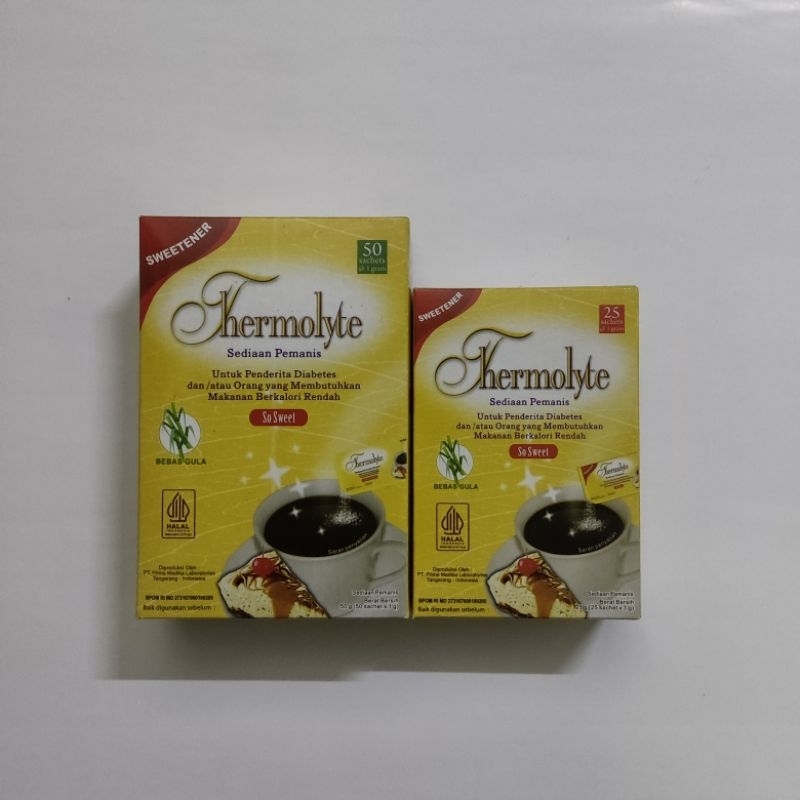 

THERMOLYTE PEMANIS UNTUK PENDERITA DIABETES