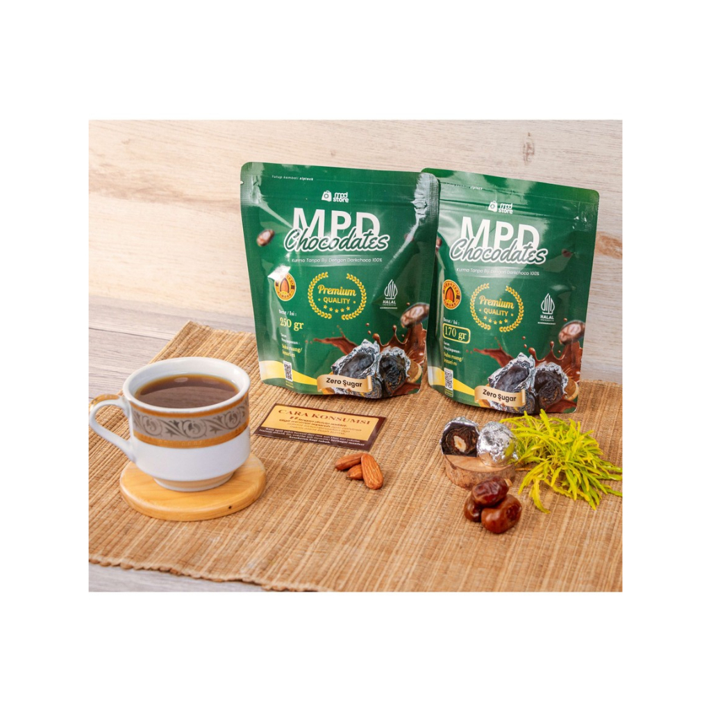 

MPD Chocodates With Roasted Almond 250gr