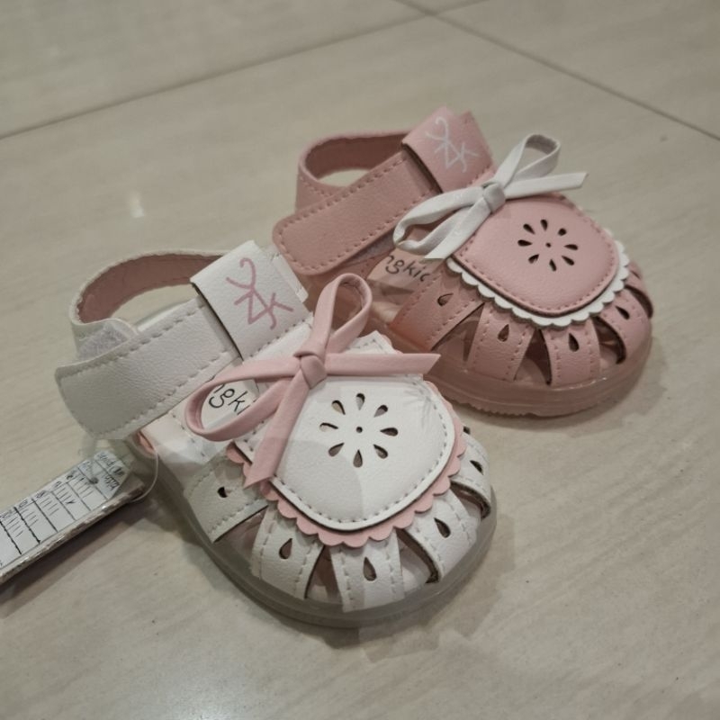 sepatu sandal LED anak yongkidz ORI size 16-20