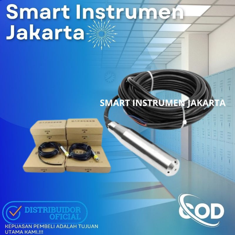 Submersible Water Level Transmitter Level Transducer Sensor 6m Cable / Transmitter Level Transducer 