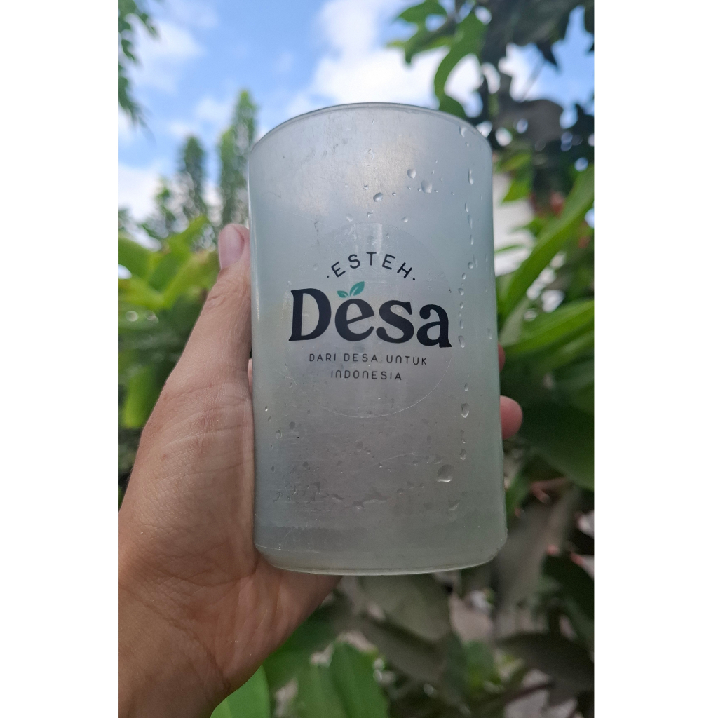 

Sticker labe minuman es teh desa isi 100pcs bahan anti air