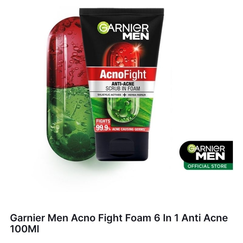 Garnier men Acno fight