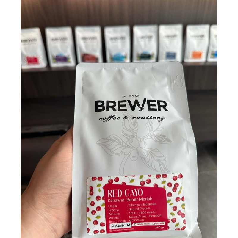 

Red Gayo Coffee by Brewer Coffee 250gr