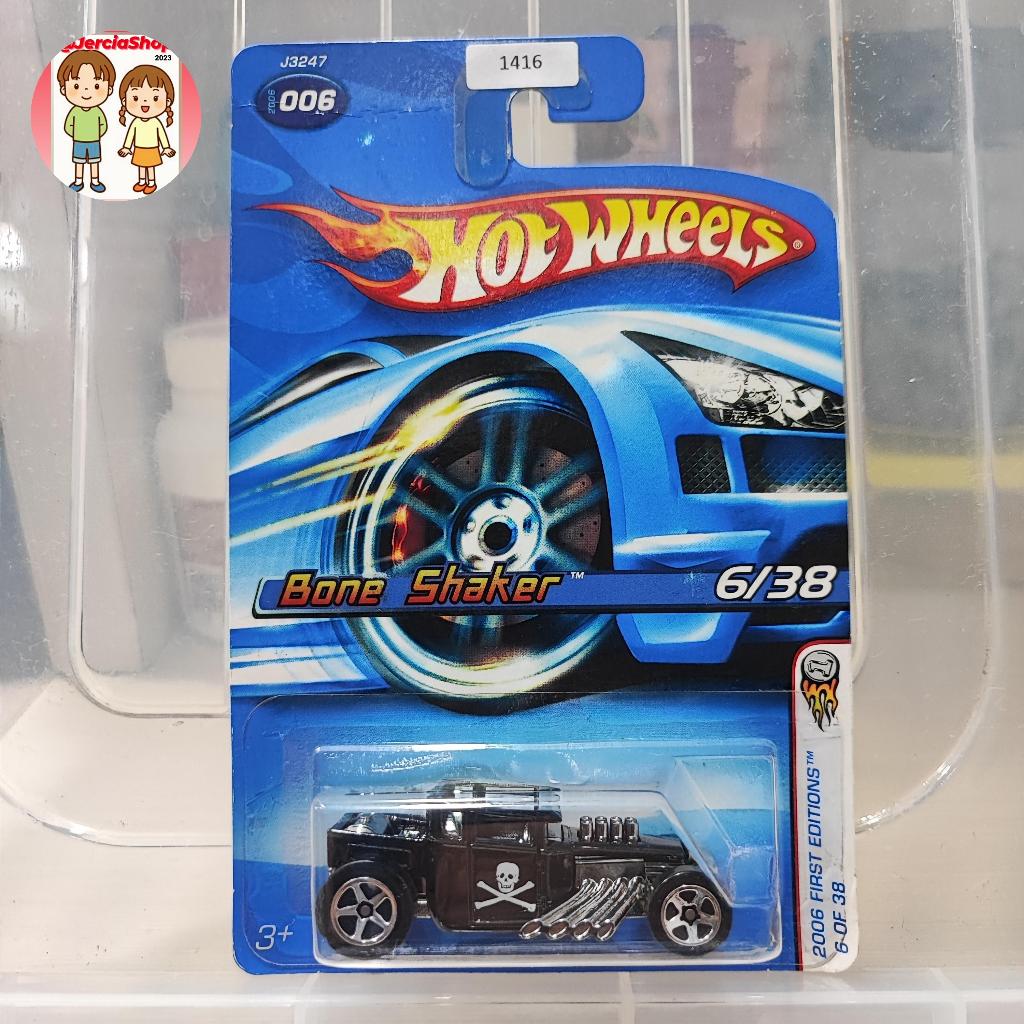HW Hot Wheels Bone Shaker 2006 First Edition Black