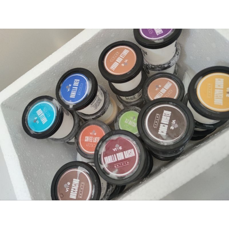 

Hamper gelato 30 cups sterofoam