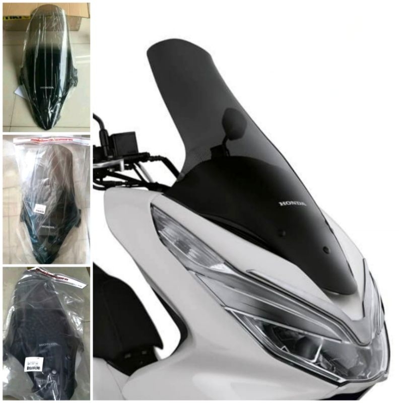 visor honda pcx 150cc original smock 70cm