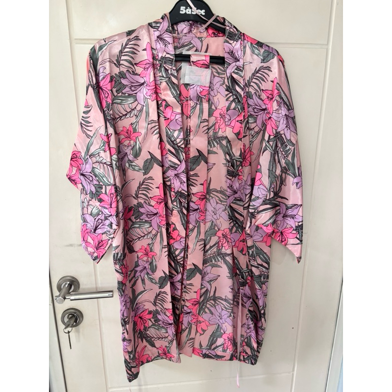 kimono satin preloved