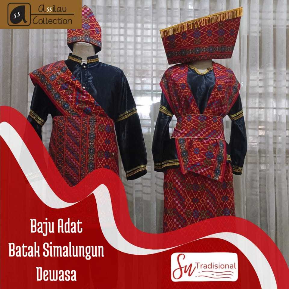 Baju Adat Batak Simalungun Dewasa Satuan ( Laki/Perempuan )