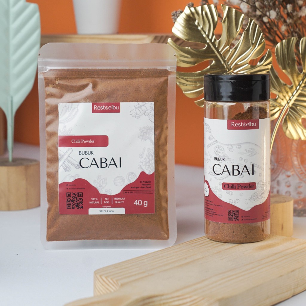 

RESTOEIBU Cabai Bubuk - Chilli Powder Bumbu Dapur Rempah