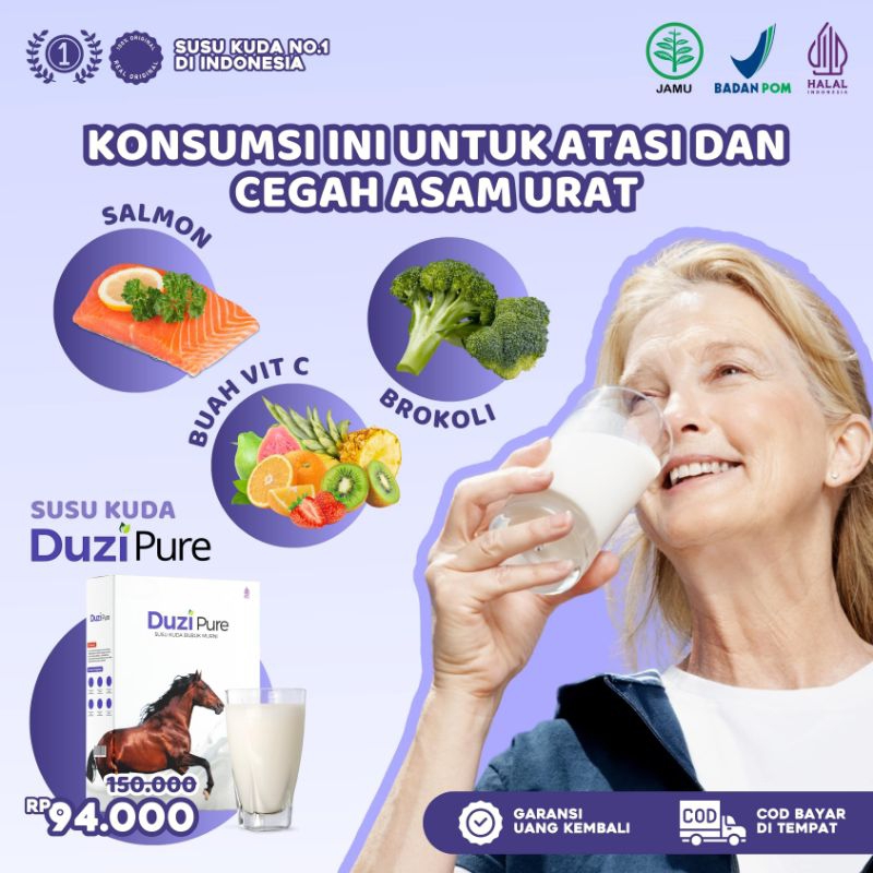 

Duzi Pure Susu Kuda Lombok Solusi Atasi Nyeri Sendi, Nyeri Lutut & Tulang