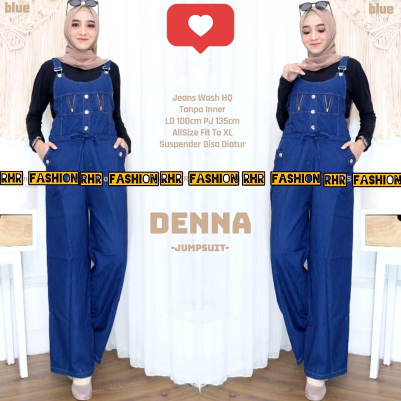 Overall celana jeans wanita | jumpsuit baju kodok wanita | overall celana wanita