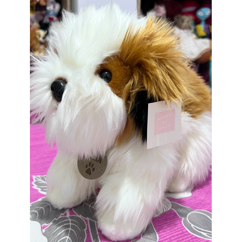 Boneka Anjing Shih Tzu 25 Cm
