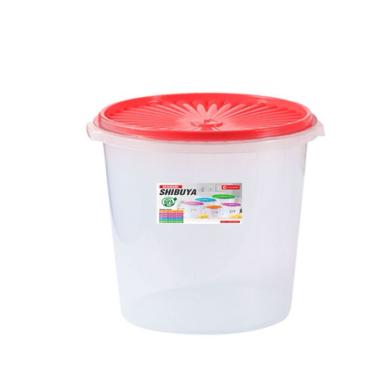 SAMEDAY Toples Kerupuk Peyek 5L - Toples Bening Plastik