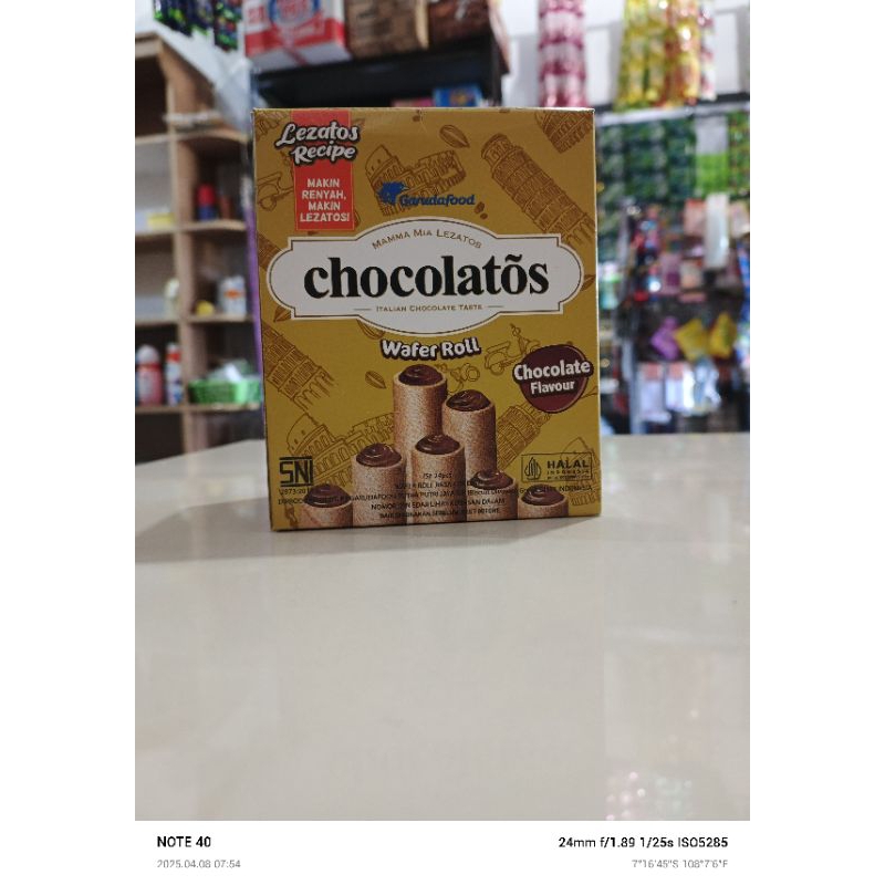 

GARUDA CHOCOLATOS ROLLS isi 24pcs
