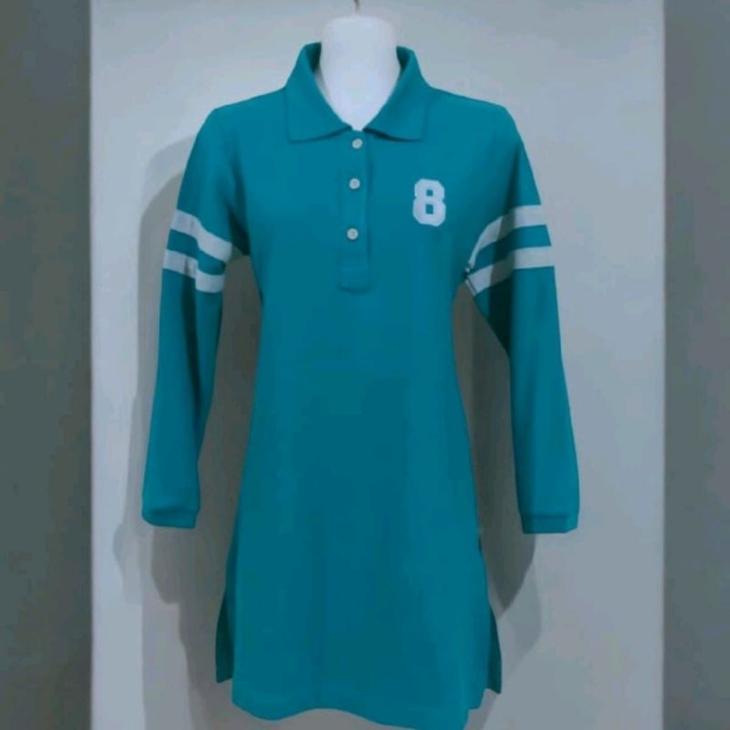 Tunik Combi Model Angka 8 Uncle West Warna Tosca