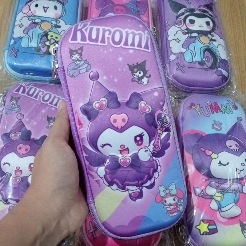 

Tempat kotak pensil 3D karakter lucu