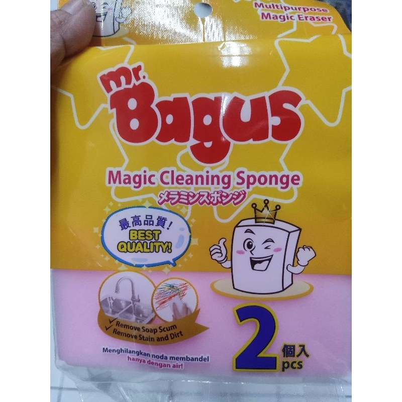 mr bagus magic cleanning sponge