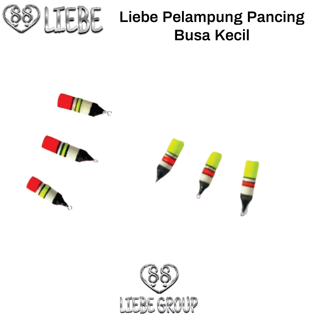 Liebe pelampung pancing Busa kecil 2cm isi 10 pcs