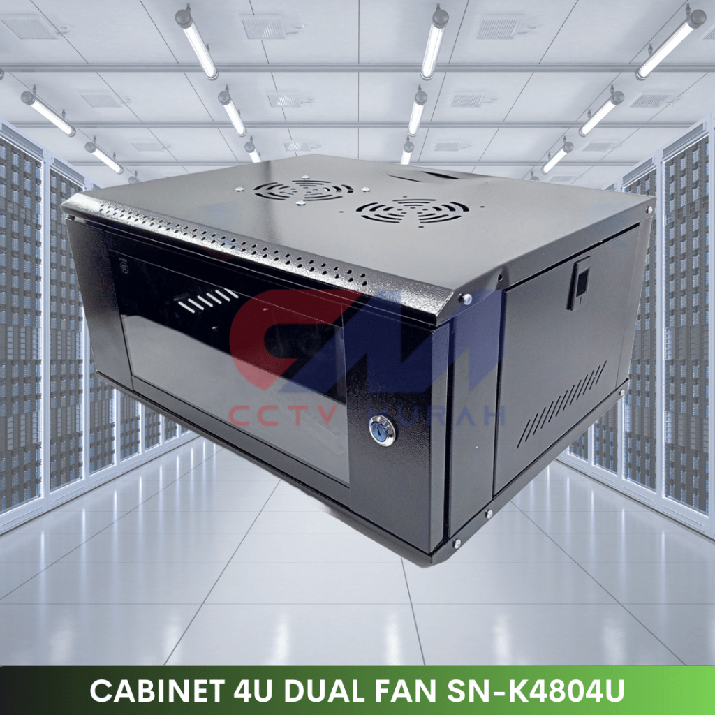 Wallmount Rack Server 4U,6U,9U Rak Server Single Door 4U,6U,9U || RACK CABINET MURAH