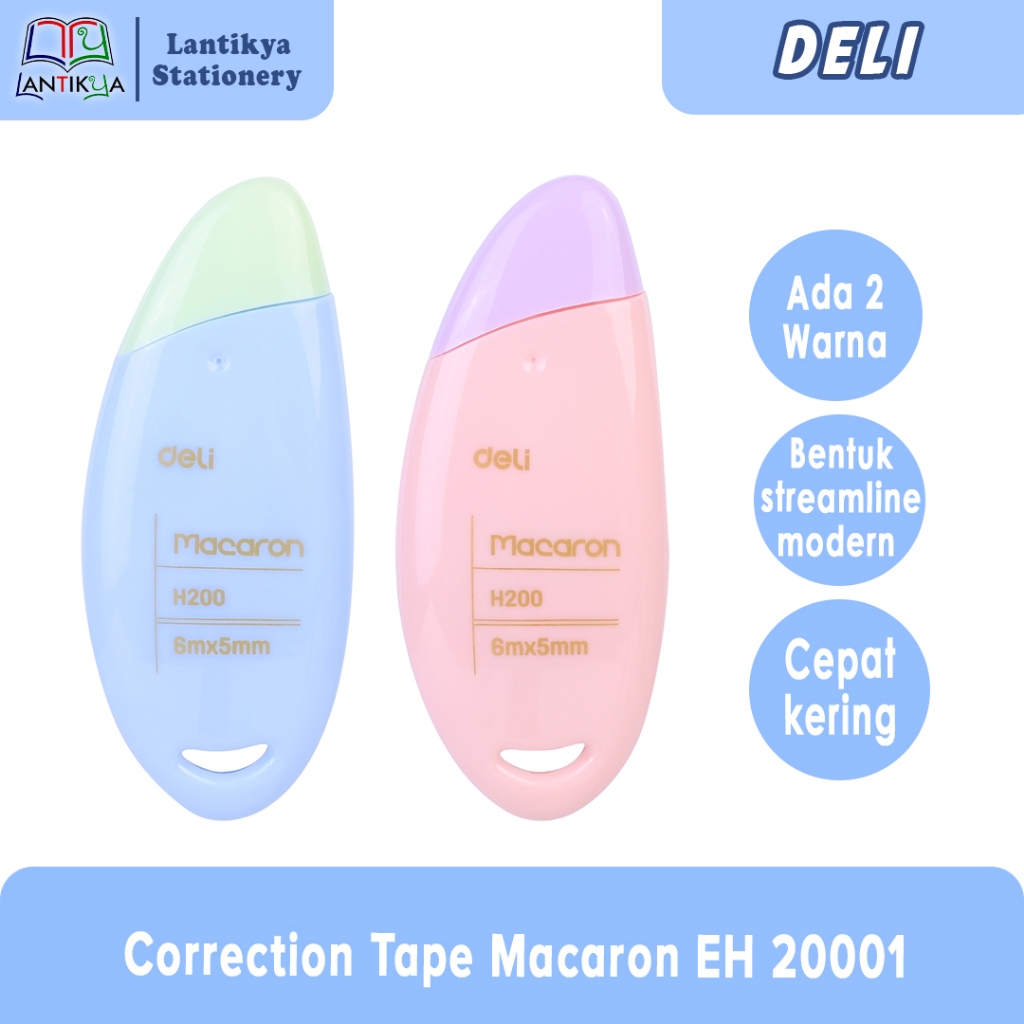 

Deli Correction Tape Macaron/ Tipe X EH 20001
