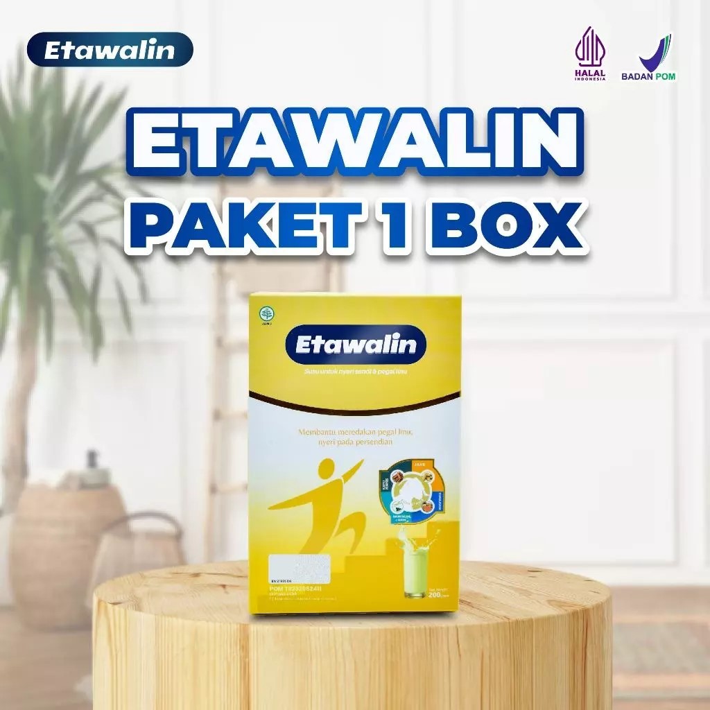 

KHUSUS HARI INI!!! 1 BOX Etawalin Susu Kambing Etawa Solusi Asam Urat dan Nyeri Sendi Official 1 Box