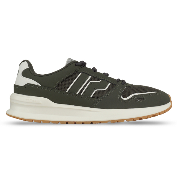 SEPATU CASUAL PIERO JOGGER 24 - DUSTY OLIVE/OFF WHITE/GUM