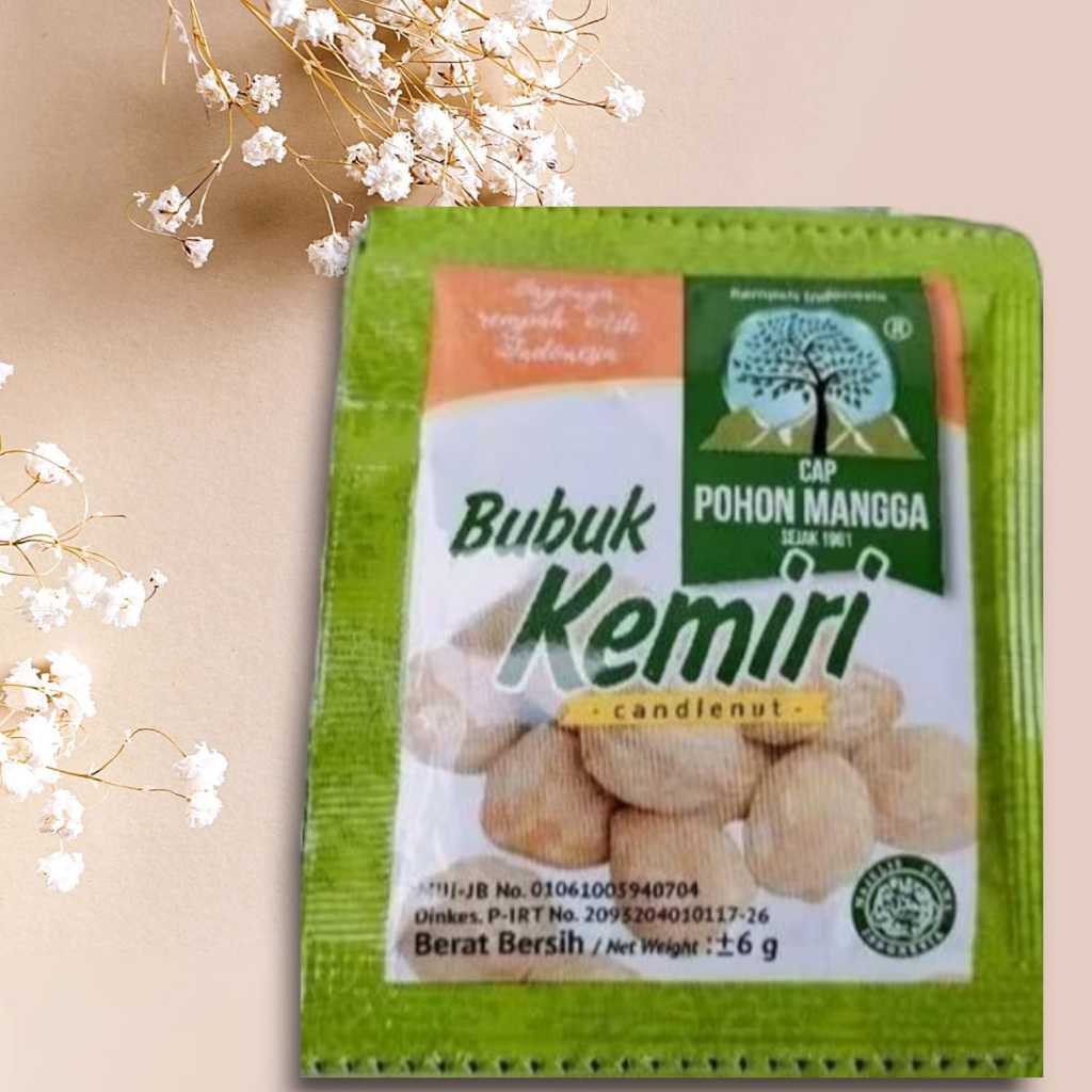 

Pohon Mangga Bumbu Bubuk Kemiri 6 GR Halal