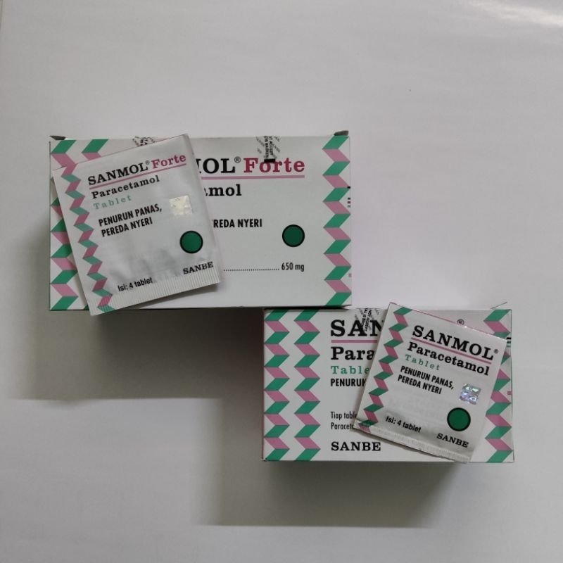 SANMOL 500 MG - SANMOL FORTE 650 MG