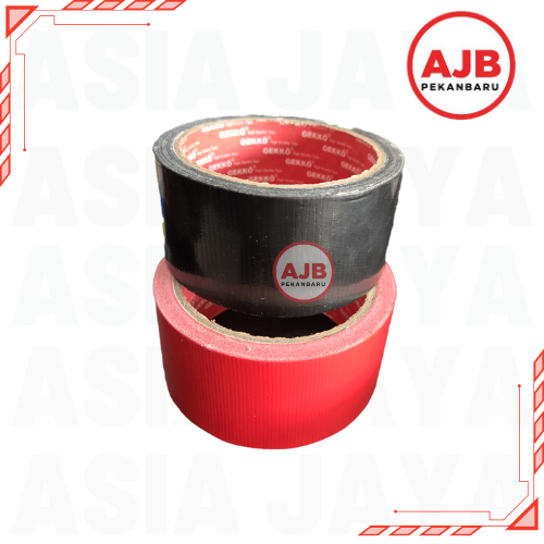 (/PCS) LAKBAN KAIN MERAH LAKBAN HITAM