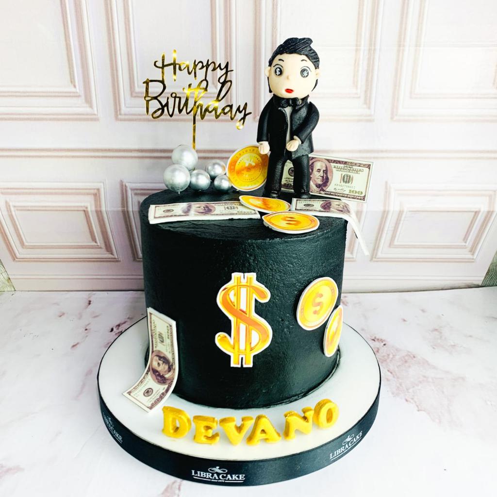 

Kue Ulang Tahun/Birthday Cake/Kue Ultah Tema Dollar/Kue Dollar/Kue Money/Kue Birthday