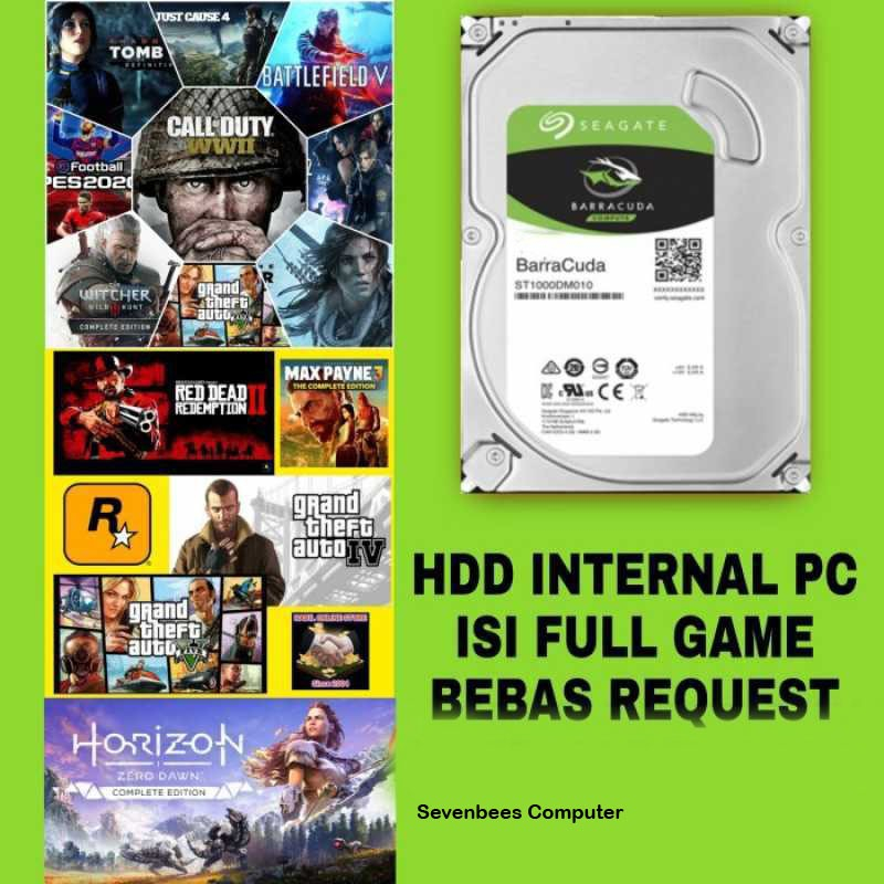 hardisk isi Game PC
