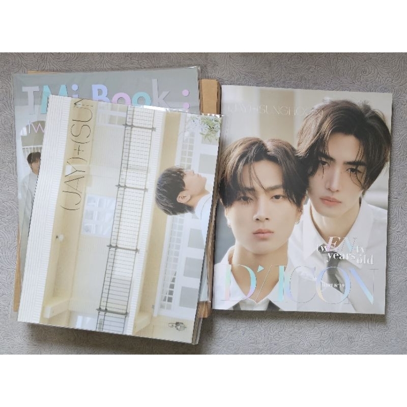 Enhypen Dicon 2024 Photobook TMI Book Poster Jay Sunghoon D'ICON ISSUE No 19 JayHoon