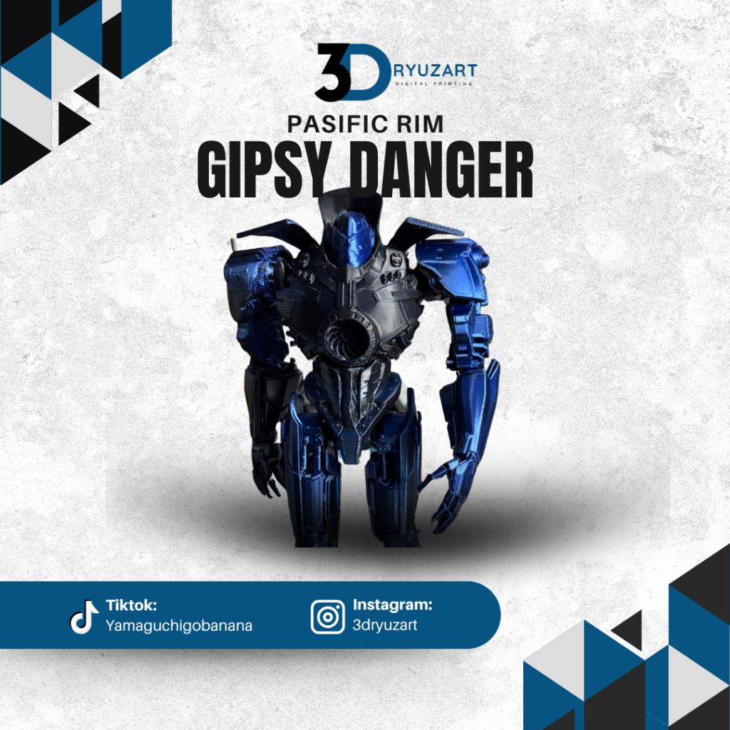 Pasific Rim Gipsy Danger / Robot Mecha Pacific Rim/ Mecha Robot Unik/ Model Kit Gipsy Danger